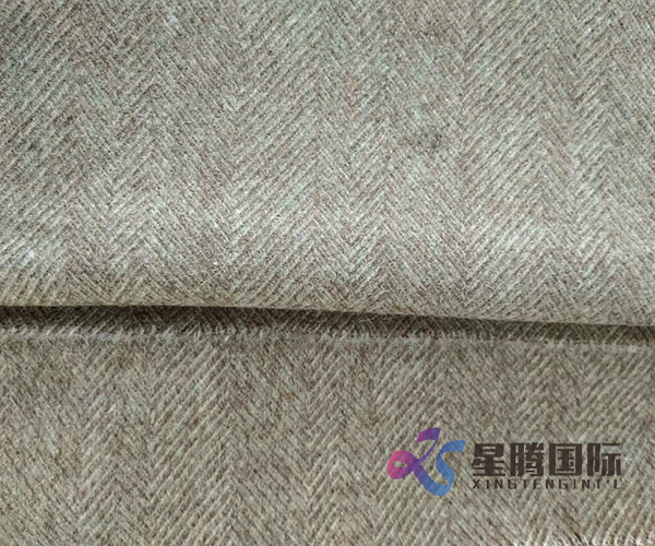 Herringbone Single Face Wool Fabric For Garment1 (1)