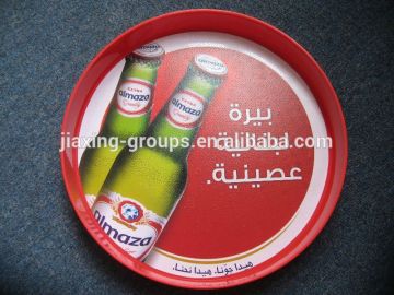 Popular beer serving trays for beer food fruits etc.various shape and design color,OEM orders are welcome