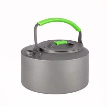 Outdoor Titanium Tea Set: Travel Light Tea Kit