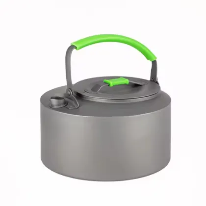 Outdoor Titanium Tea Set: Travel Light Tea Kit