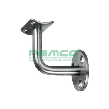 Welded Mirror or Satin Finish 304 316 Stainless Steel Stair Wall Mount Handrail Bracket