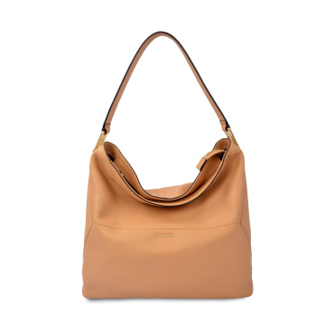 Fashion Soft Classic Leather Woman Hobo Shoulder Bag