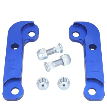 BMW E36 E46 Aluminum Adapter Kit: Increase Turn Angle by 25% for Drift