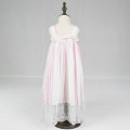 girls pink spring maxi dress boutique Easter dress