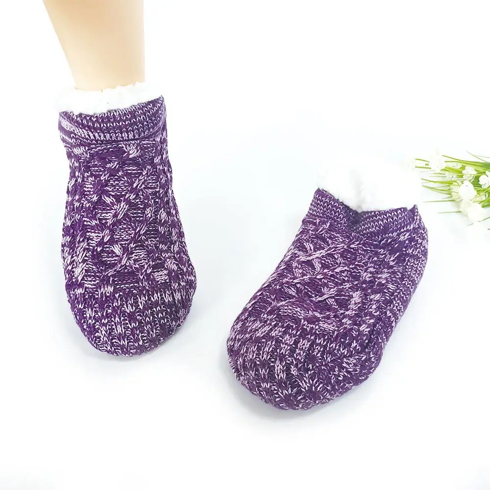 Mens Fleece Slipper Socks