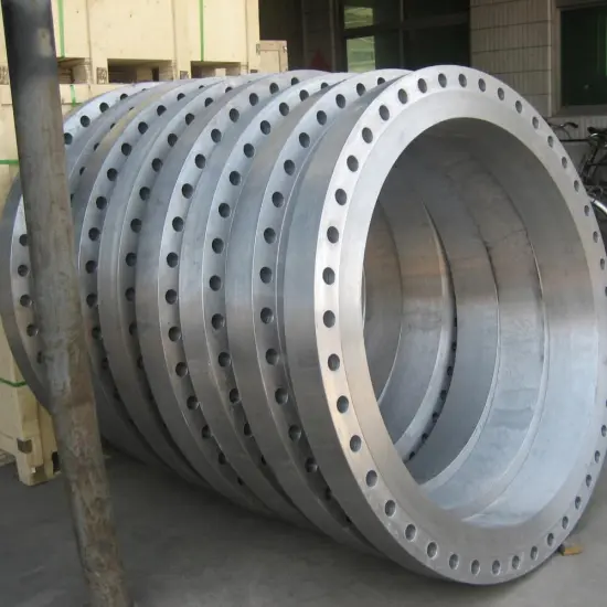 Forged Carbon Steel St 37.2 Uni 2277 Plate Flange