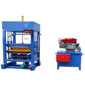 QT4-30 Diesel Engine Hydraulic Block Machine