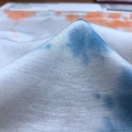 Textil Siro Jersey Terileno Tejido de rayón con efecto tie dye