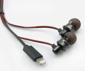 MFI certified 8pin digital earphone