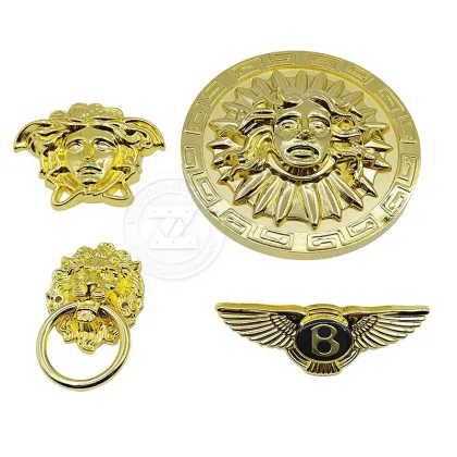 Alloy Medusa Face Statue Decorative Buckle for Sofa Decoration