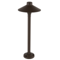 LEDER 7W Marrone a forma di ombrello Led Bollard Light