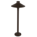 LEDER 7W Marron Forme de Parapluie Led Borne Lumineuse