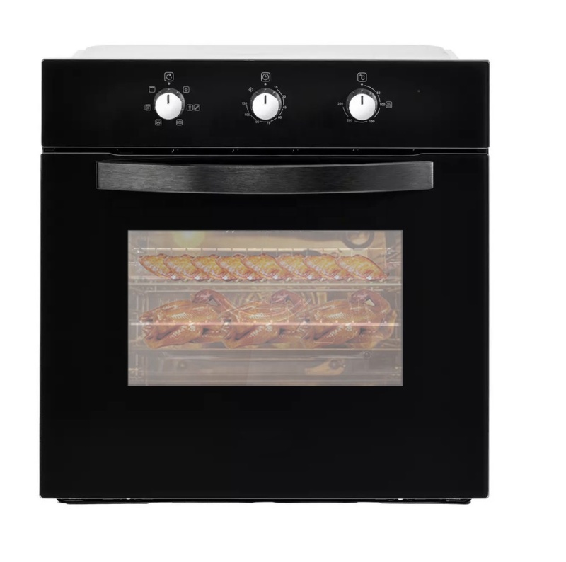 CE CB GS CCC RoHS Certificat 10 Cooking Functions 2 layer glass door 201#Stainless steel  built in gas oven  Convection Oven