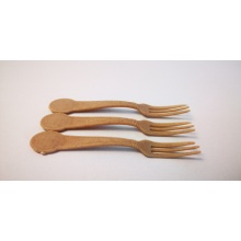 Totally Degradable Plastics Fully degradable rice husk fork Factory