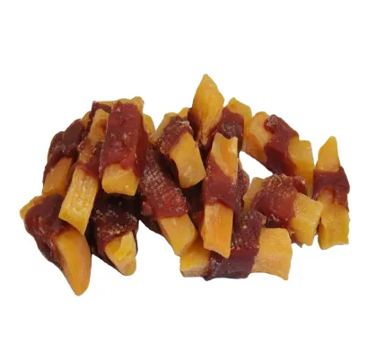 Natural Duck and Sweet Potato Chews for Teething Pups - Tooth Healthy Pet Snack