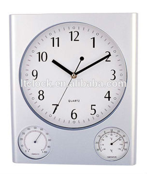 CLassical Weather Station Clock in standard size with standard dial design