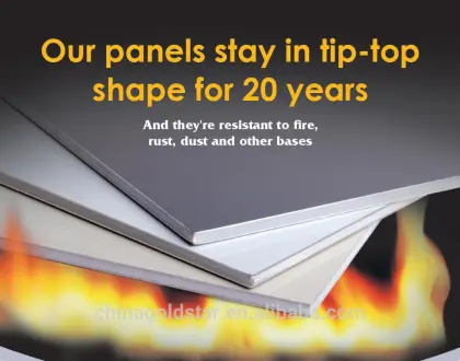 building materials lightweight exterior fireproof Acp wall panels