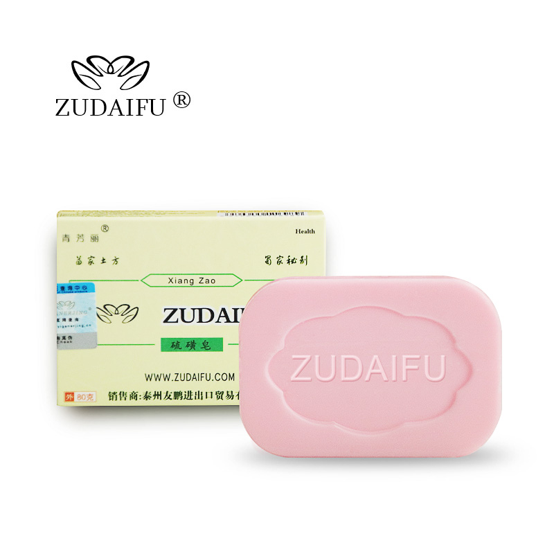 Dropship zudaifu Sulfur Soap Skin Conditions Acne Psoriasis Seborrhea Eczema Anti Fungus Bath Healthy Soaps Eczema Zudaifu Soap