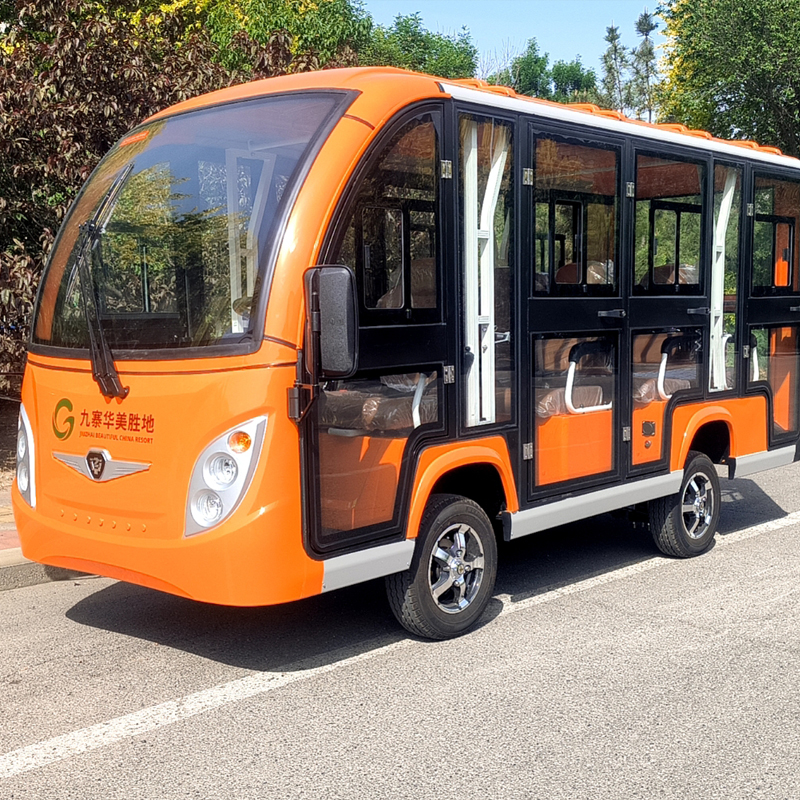 11-seat new energy sightseeing vehicle
