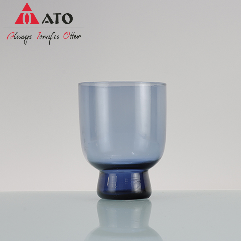 Ato Colored Stemware Goblet Mexican Style Wine Glass