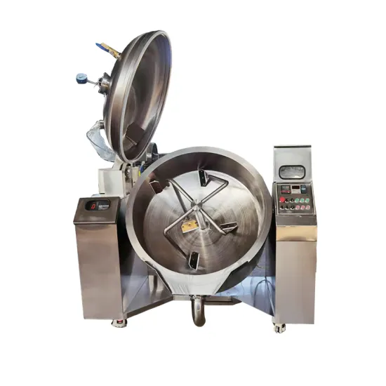 Stainless Steel Thermal Oil Jacket Kettle for Efficient Jam and Sauce Cooking