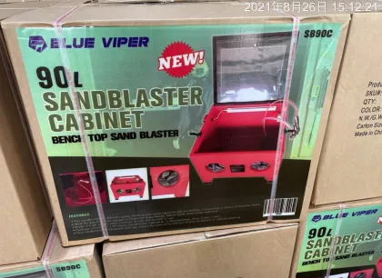 Cnjacks Direct Supply 90L Sandblaster Cabinet Bench Top Sandblaster