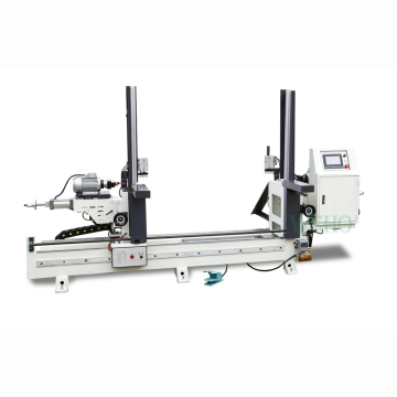 All in One Automatic Feeding Double End Wood Drilling Milling Machine