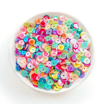 Wholesale Supplier of Premium Quality 6mm Round PVC Sequins