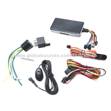 GPS Tracker with Microphone and Main Cable, GPS and GSM Antenna