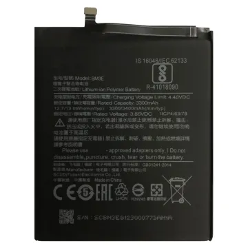 High Quality 3400mAh BM3E Replacement Battery for Xiaomi Mi8
