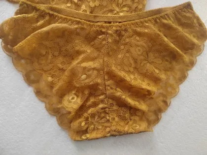 Lace Bra and Panty Set for Women - Push Up Full Lace Bra Stock