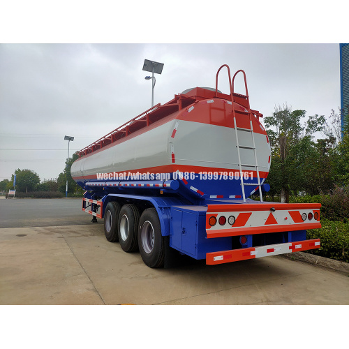 3 Axles 40,000liters Oil/Fuel Tanker Semi Trailer