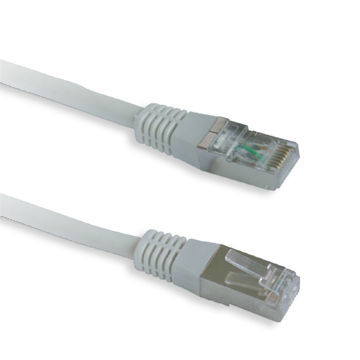 CAT.6A SSTP 10Gigabit Ethernet Patch Cable with PVC Jacket