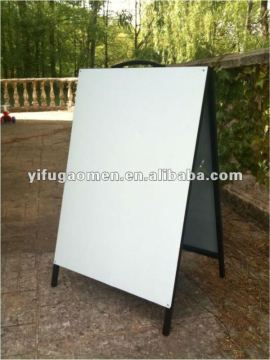 A-Frame Board hite Dry and Wet Erase Sidewalk Sign