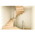 High Quality Solid Wood Spiral Stairs