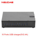 120W10-port USB charging station