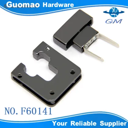 square shiny satchel bag turn lock