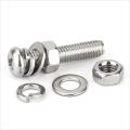 Stainless Steel Phillips Screws Bolts With Nut Washer