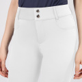 Bouton de tissu en nylon comprimé de culottes euqestrienne en nylon comprimé