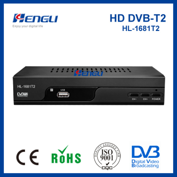 2016 HOTSALE! DVB-T2 TDT Receiver digital tv decoder