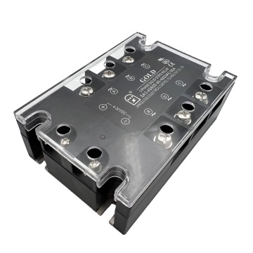 Relais à semi-conducteurs AC 480V 680V avec couverture en plastique pour applications industrielles lourdes