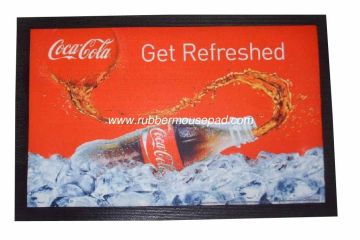 Brand New Promotional Rubber Bar Mat With Logos, Rohs Bar Drink Mats