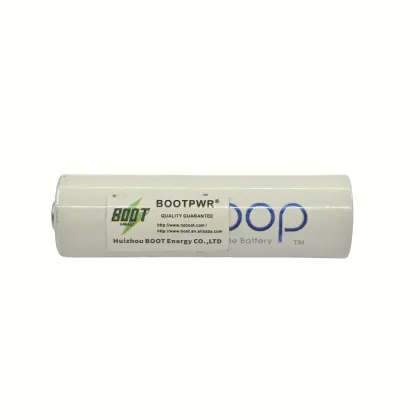 White 1.2V 800mAh Ni-MH Rechargeable Battery - Nickel Metal Hydride
