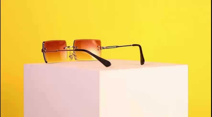 Sleek Frameless Shades for Everyday Wear