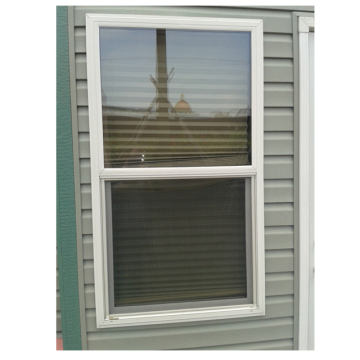 Ventana deslizante vertical doble colgada de PVC