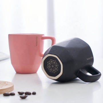 Nordic Simple Design Matte Ceramic Coffee Mug with Custom Logo