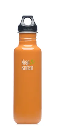 Orange Aluminum Sports Bottle