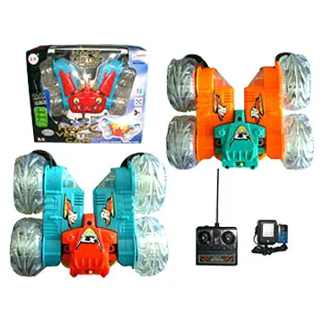 R/C Stunter with Flashing Wheels