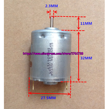 Standard motor RP360-ST 6V 12V high speed 360 micro DC motor 27.5*32mm carbon brush motor ,in stock ~