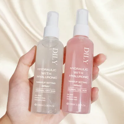 Vegan Shimmer Matte Waterproof Makeup Setting Spray - Private Label